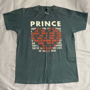 Prince Estate, Paisley Park Lyrics Shirt